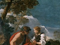 GG 477   GG 477, Pier Francesco Mola (1612-1666), Bacchus und Ariadne, Leinwand, 114,4 x 86,4 cm : Personen